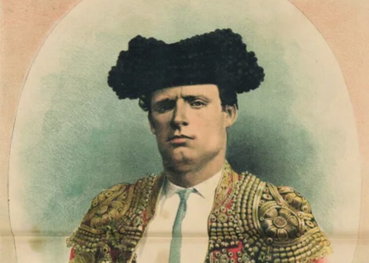 Retrato a color de Barbi publicado a propósito de su muerte por La Lidia, considerada la más importante revista de temas taurinos en las dos últimas décadas del siglo XIX.