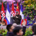 Ortega habla durante la XVII Cumbre Empresarial China-LAC, este lunes, en managua. Foto: Presidencia De Nicaragua/EFE.