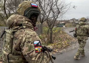 Los combates entre las fuerzas rusas y ucranianas continúan en la región de Kursk desde el 6 de agosto tras una incursión militar ucraniana en la región fronteriza rusa. Foto: EFE/EPA/SERVICIO DE PRENSA DEL MINISTERIO DE DEFENSA DE RUSIA.