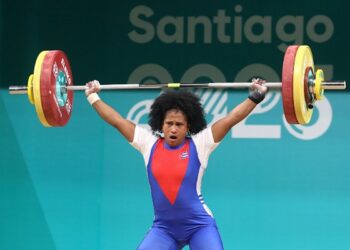 Yeniuska Mirabal durante los Juegos Panamericanos e Santiago 2023. Foto: JIT/Archivo