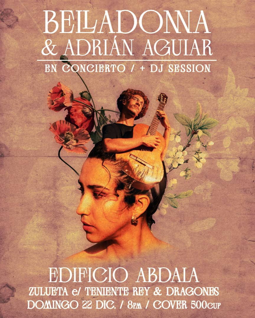 Belladona y Adrián Aguiar