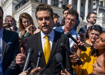 Matt Gaetz. Foto:. EFE/EPA/SHAWN THEW.