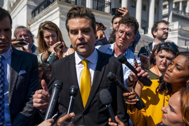 Matt Gaetz. Foto:. EFE/EPA/SHAWN THEW.