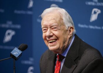 Jimmy Carter, expresidente de Estados Unidos, falleció en Georgia a los 100 años de edad. Foto: Erik S. Lesser/EFE.