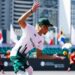 José Enrique Rodríguez en acción durante la Copa Mundial de baseball5 celebrada en Hong Kong en octubre de 2024. Foto: WBSC.