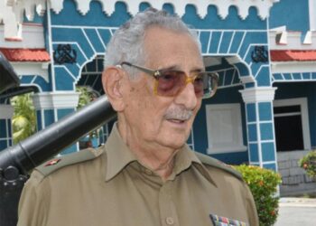 El histórico Comandante cubano Julio Camacho Aguilera, fallecido el 14 de diciembre de 2024. Foto: Prensa Latina / Archivo.