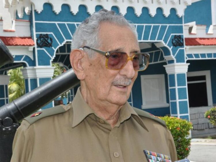 El histórico Comandante cubano Julio Camacho Aguilera, fallecido el 14 de diciembre de 2024. Foto: Prensa Latina / Archivo.