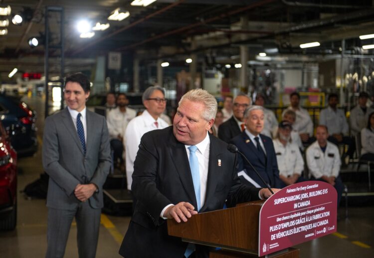 El primer ministro de Ontario, Doug Ford, Foto: EFE.