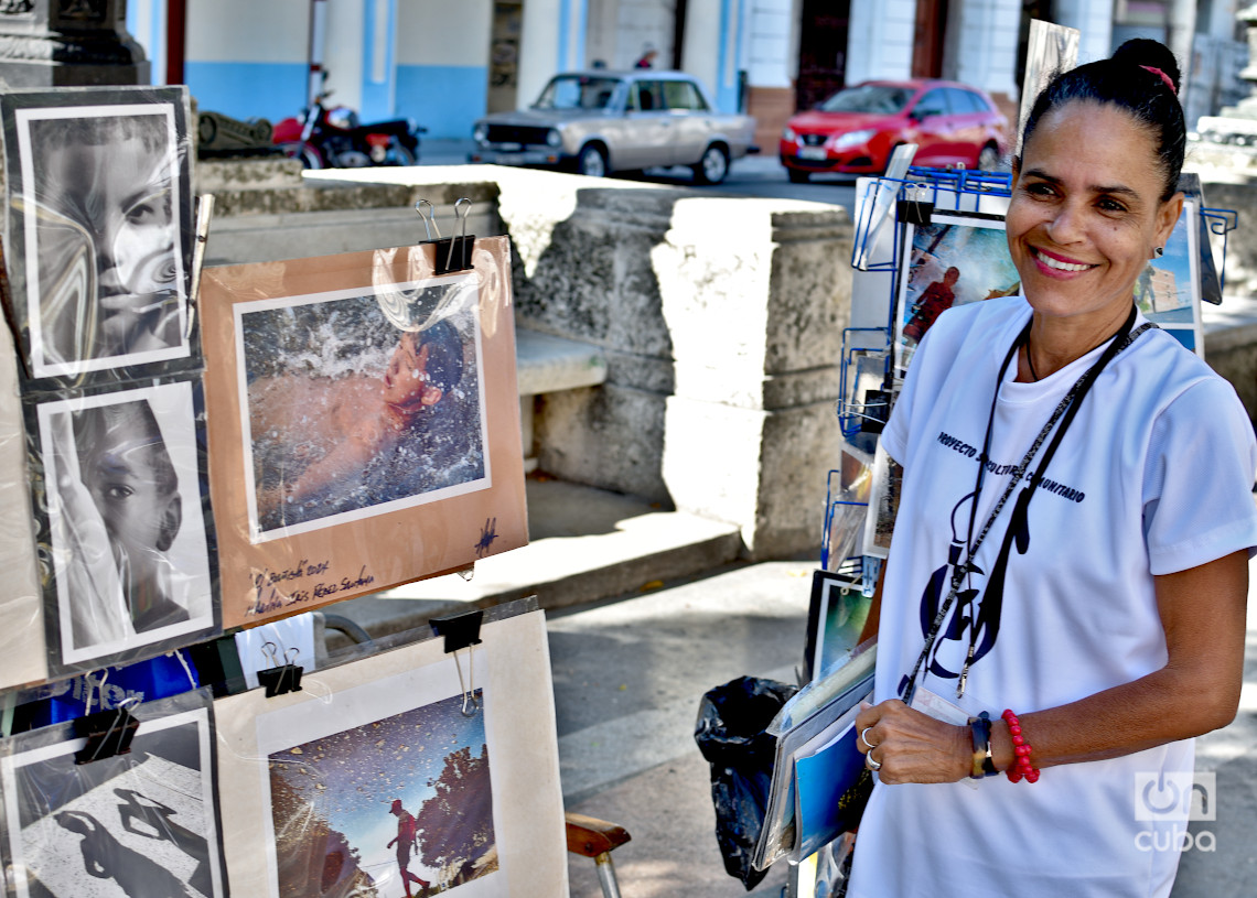 Proyecto sociocultural comunitario Imagen3, en el Paseo del Prado, en La Habana. Foto: Otmaro Rodríguez.