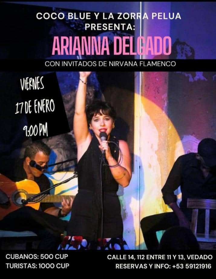 Arianna Delgado en Coco Blues