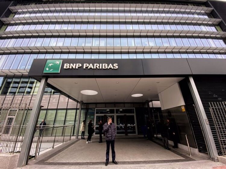 Banco BNP Paribas, uno de los más grandes y sólidos de Francia y de Europa. Foto: Notimérica / Archivo.