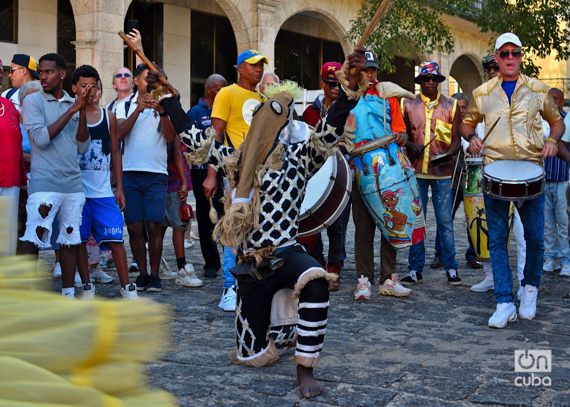 El Cabildo del Día de Reyes Afrocubano en La Habana Vieja. Foto: Otmaro Rodríguez.