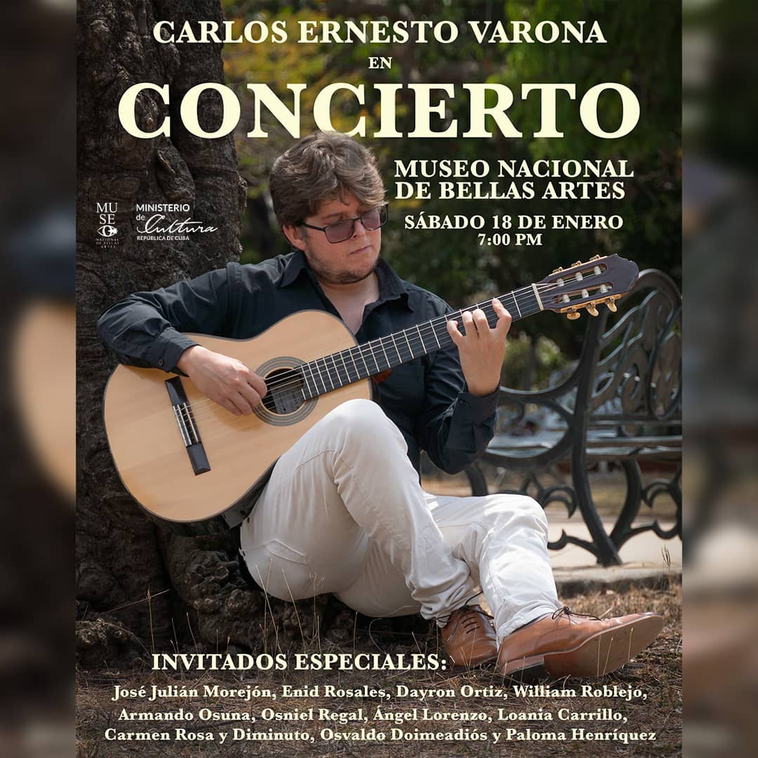 Carlos Ernesto Varona en Bellas Artes