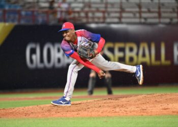 Andy Vargas fue seleccionado como el mejor lanzador de la I Serie de las Américas. Foto: WBSC/Archivo