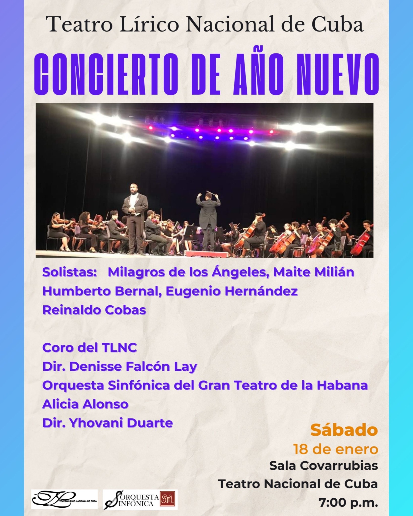 concierto de año nuevo teatro lírico nacional