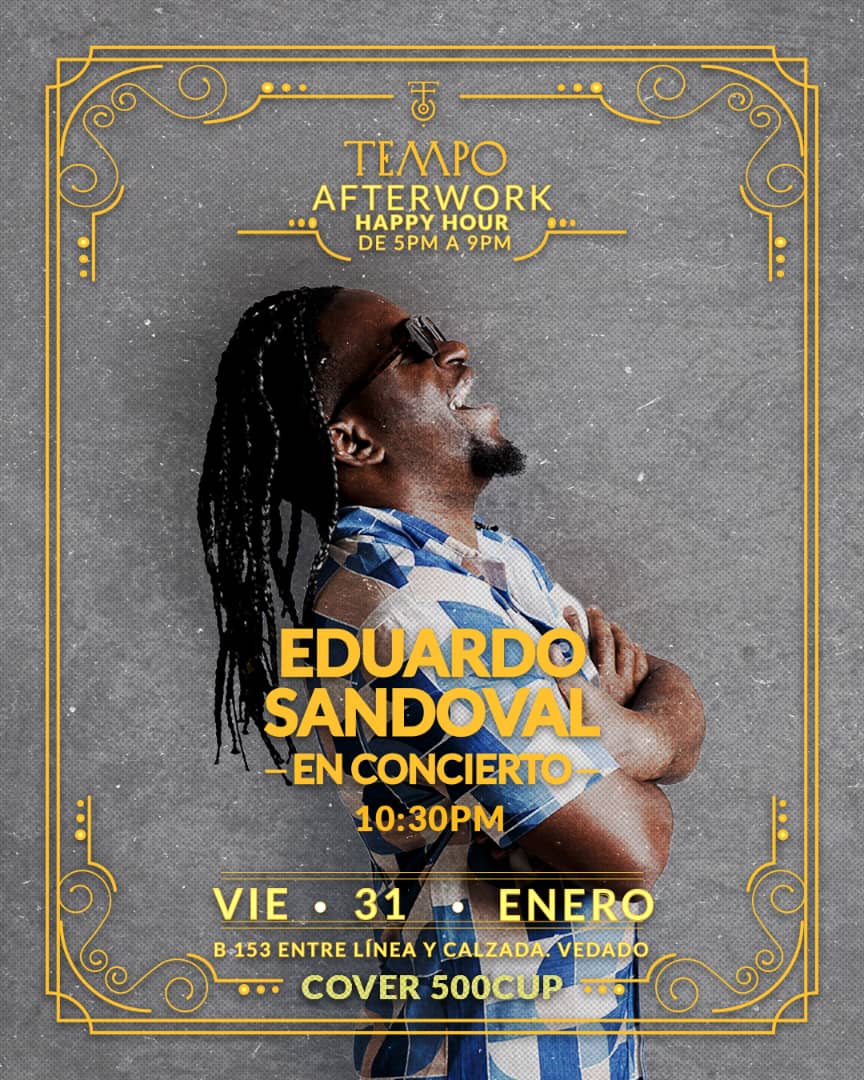 eduardo sandoval en concierto