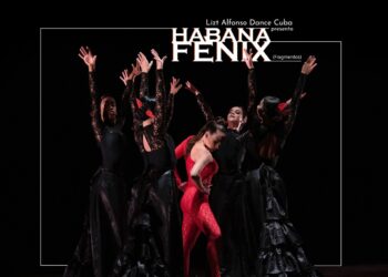 Habana Fénix, espectáculo estrenado en 2023 por Lizt Alfonso Dance Cuba. Foto: Facebook/Lizt Alfonso.