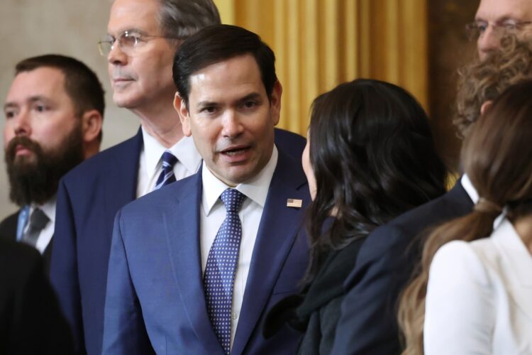 Secretario de Estado,Marco Rubio. Foto: EFE/EPA/KEVIN LAMARQUE / POOL