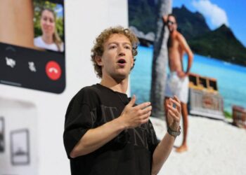 Mark Zuckerberg, CEO de Meta. Foto: Tomada de Folha-UOL (online).