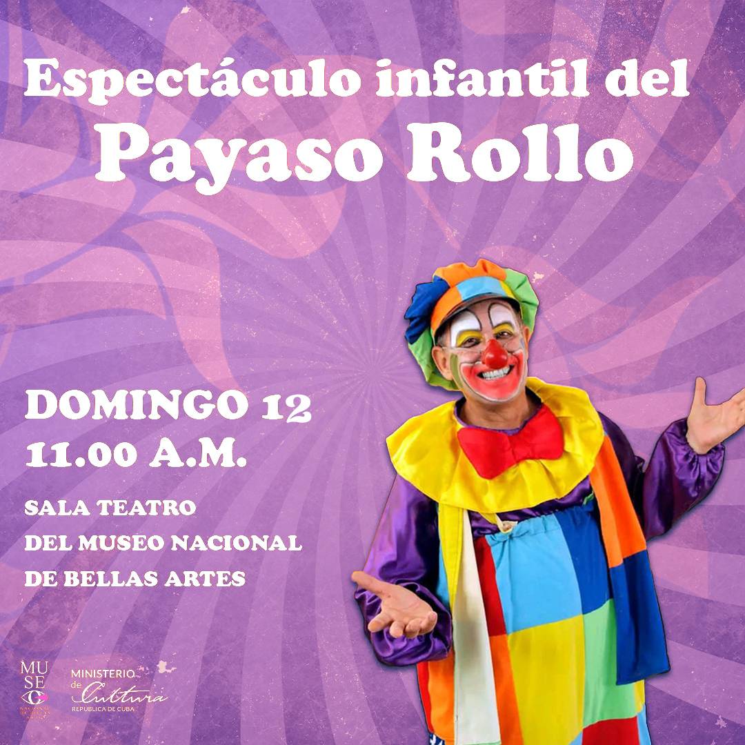 payaso Rollo en Bellas Artes