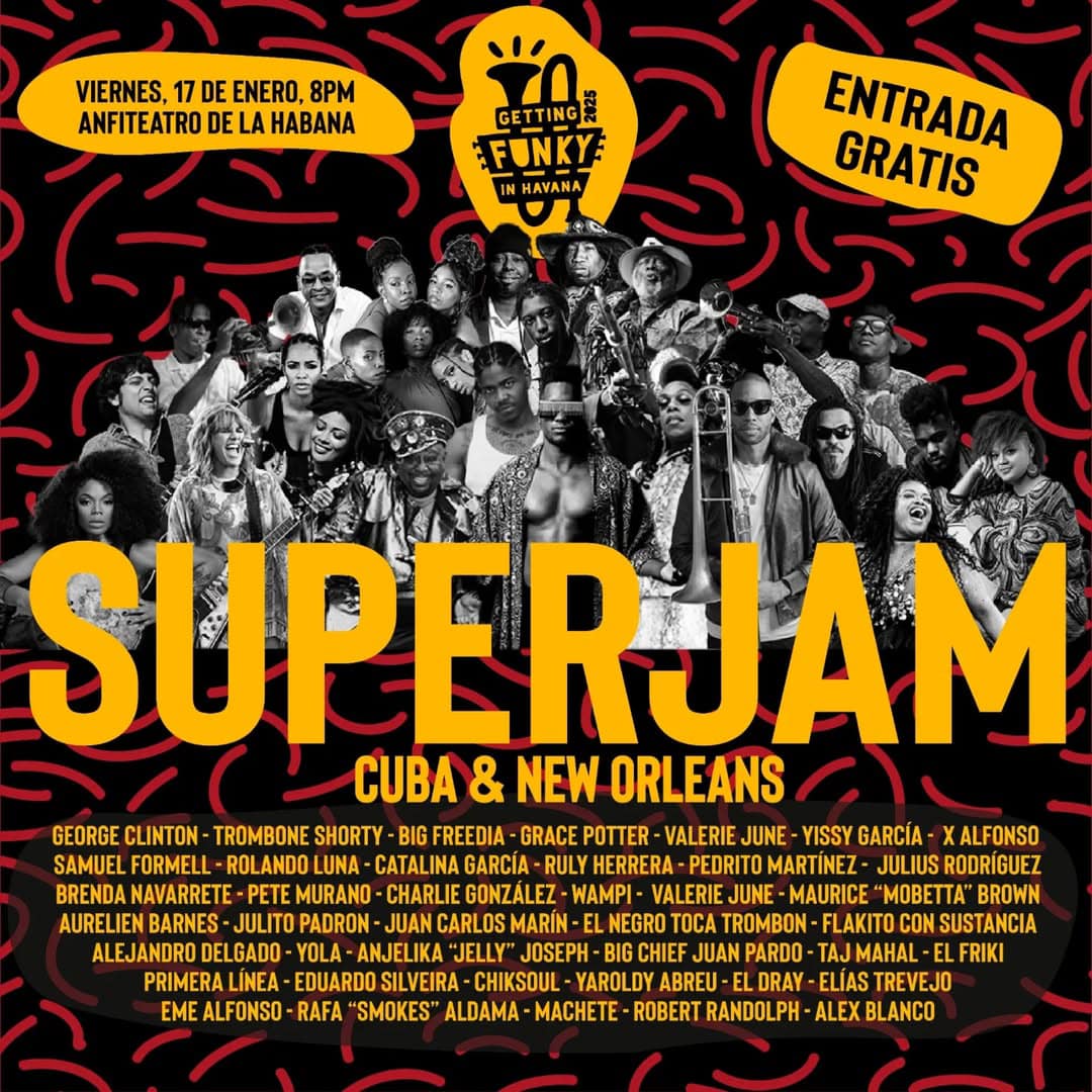 super jam getting funky in havana