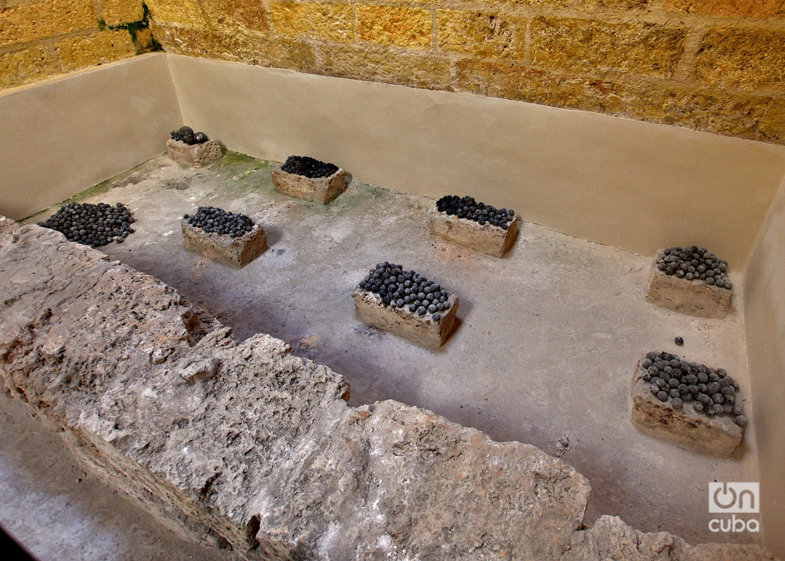 Polvorín en el Castillo de Santo Domingo de Atarés, en La Habana. Foto: Otmaro Rodríguez.