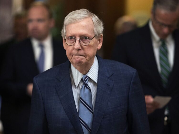 Mitch McConnell. Foto: EFE.