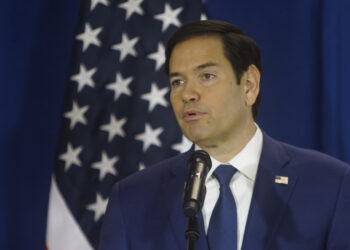 El secretario de Estados Unidos, Marco Rubio. Foto: Carlos Lemos / EFE.