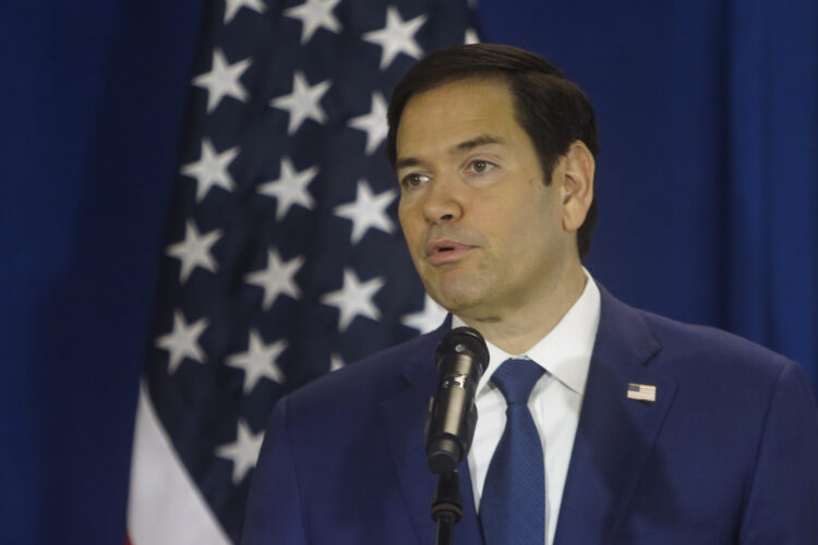 El secretario de Estados Unidos, Marco Rubio. Foto: Carlos Lemos / EFE.