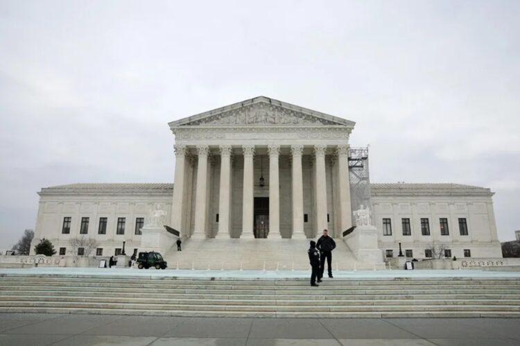Foto: Edificio de la Corte Suprema de Estados Unidos en Washington. Foto: Allison Dinner/EFE/EPA.