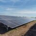 Parque solar fotovoltaico en Cuba. Foto: Tomada del perfil de Facebook de la Unión Eléctrica (UNE).