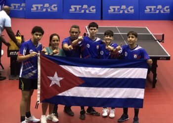 Foto: Facebook Federación Cubana de Tenis de Mesa